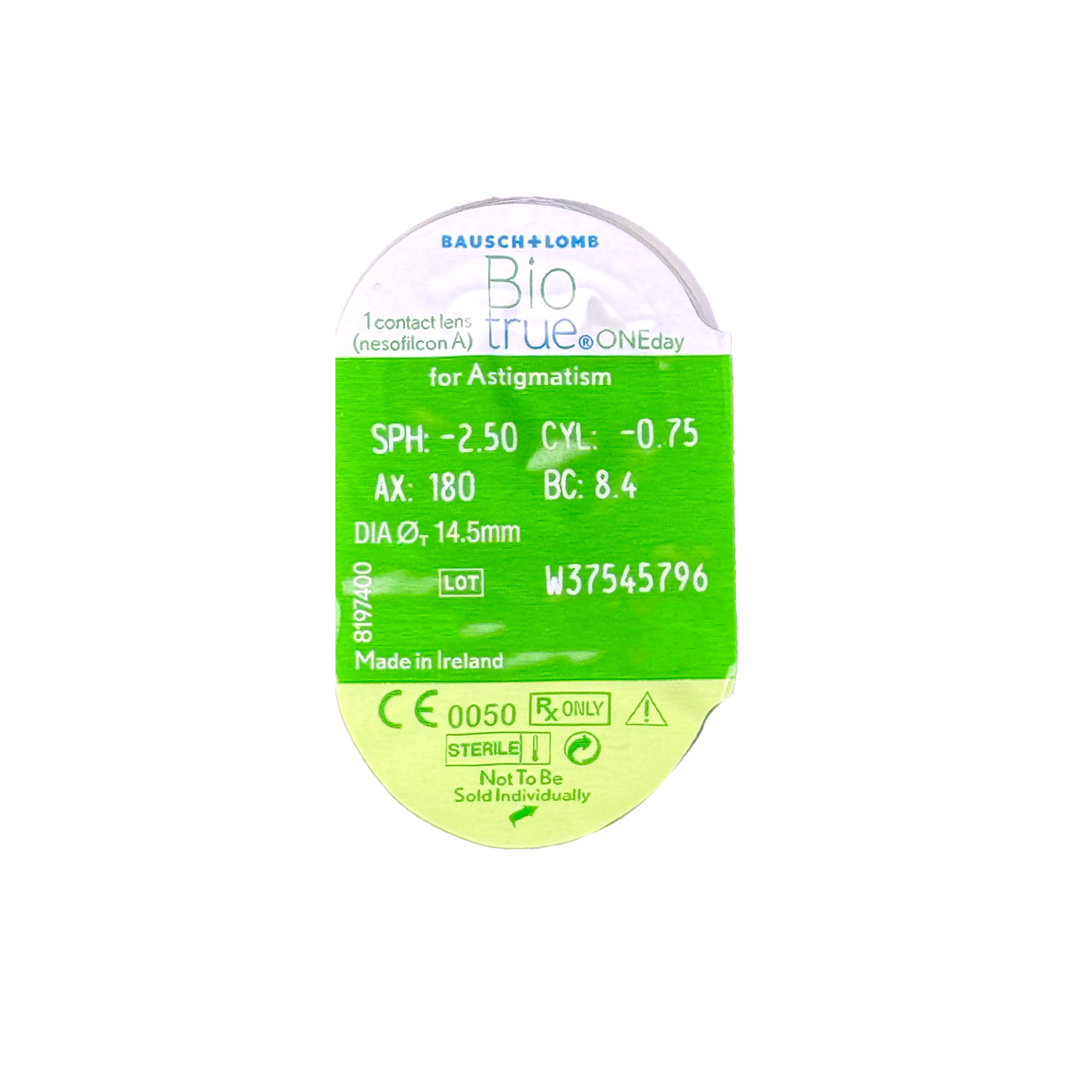 Biotrue ONEday for Astigmatism (90 lenzen)