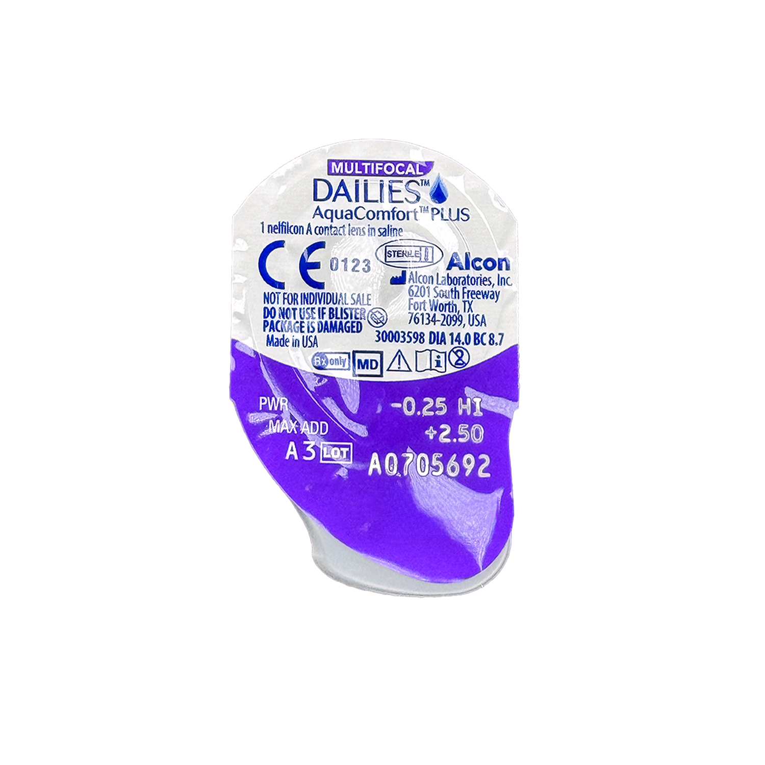 Dailies AquaComfort Plus Multifocal (30 lenzen)