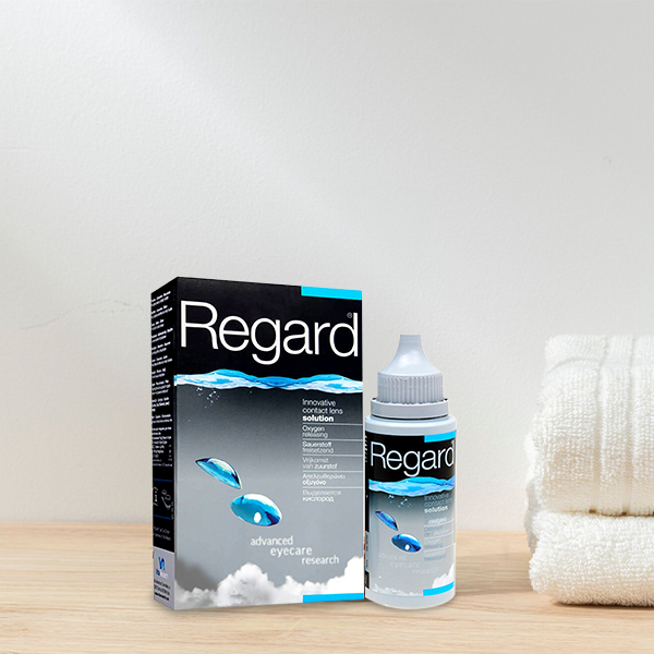 Regard product in de badkamer
