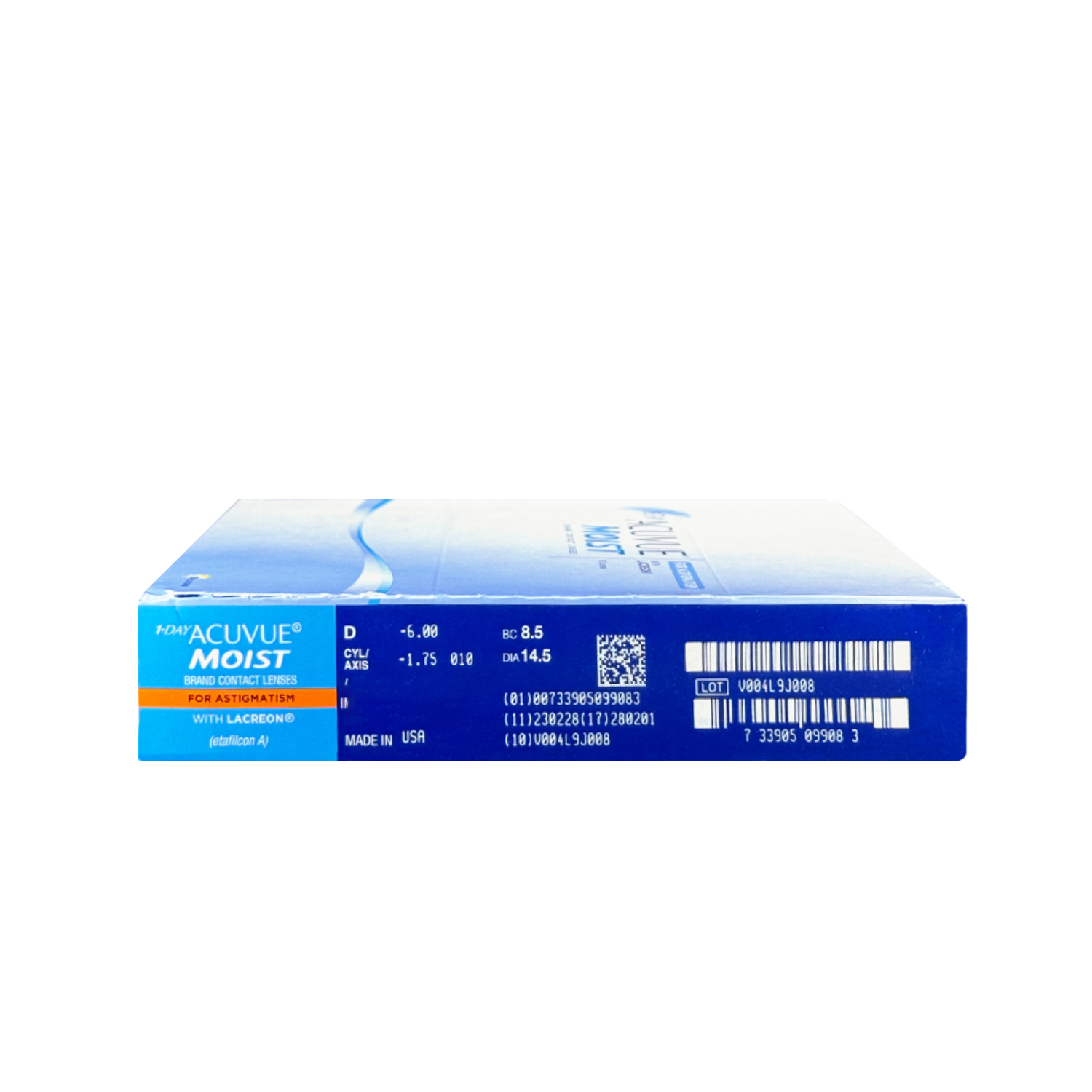 1-Day Acuvue Moist for Astigmatism (90 lenzen)