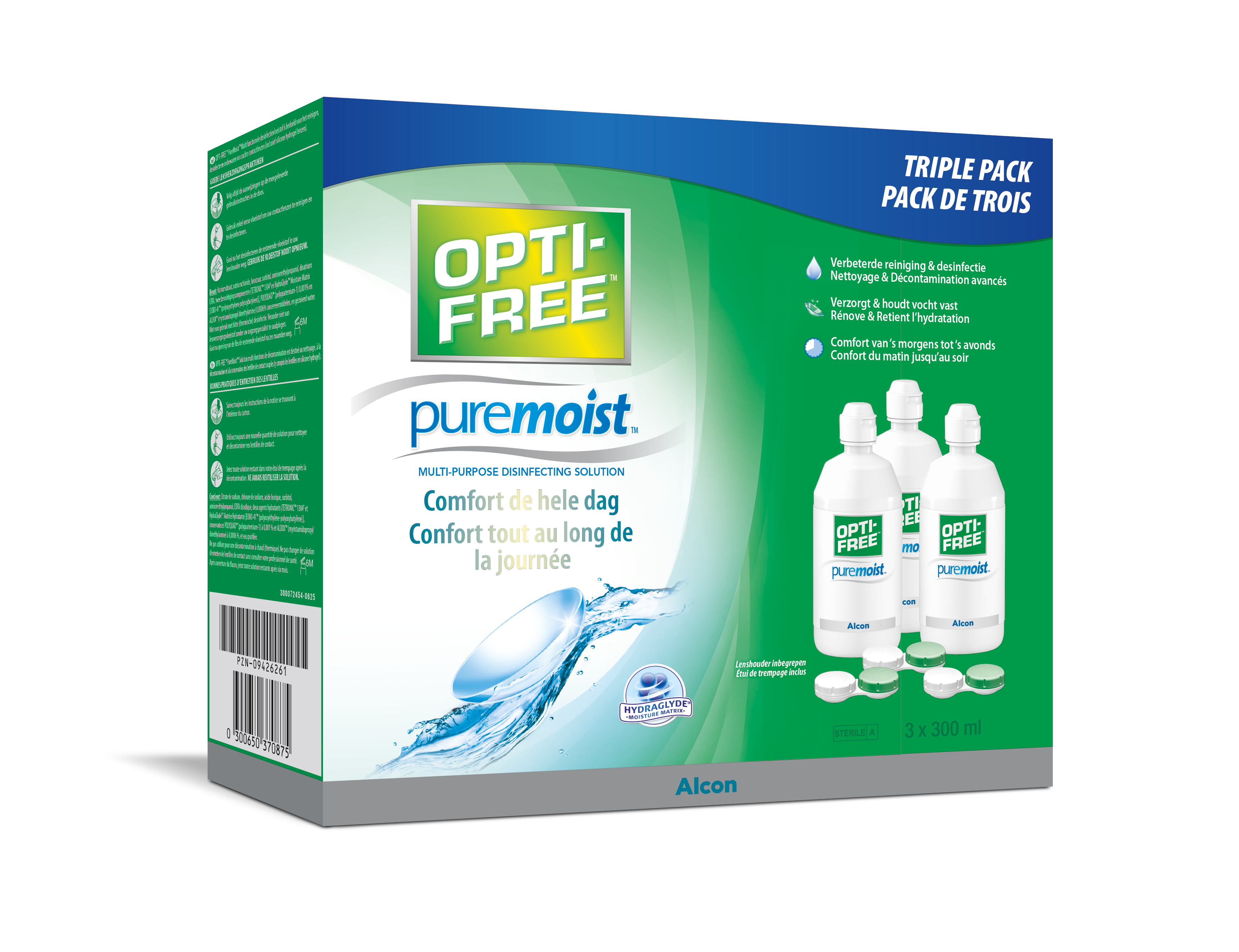 Opti-Free PureMoist (3x 300ml)