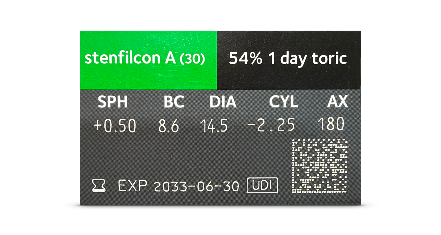 EyeDefinition BRIGHT Toric (30 lenzen)