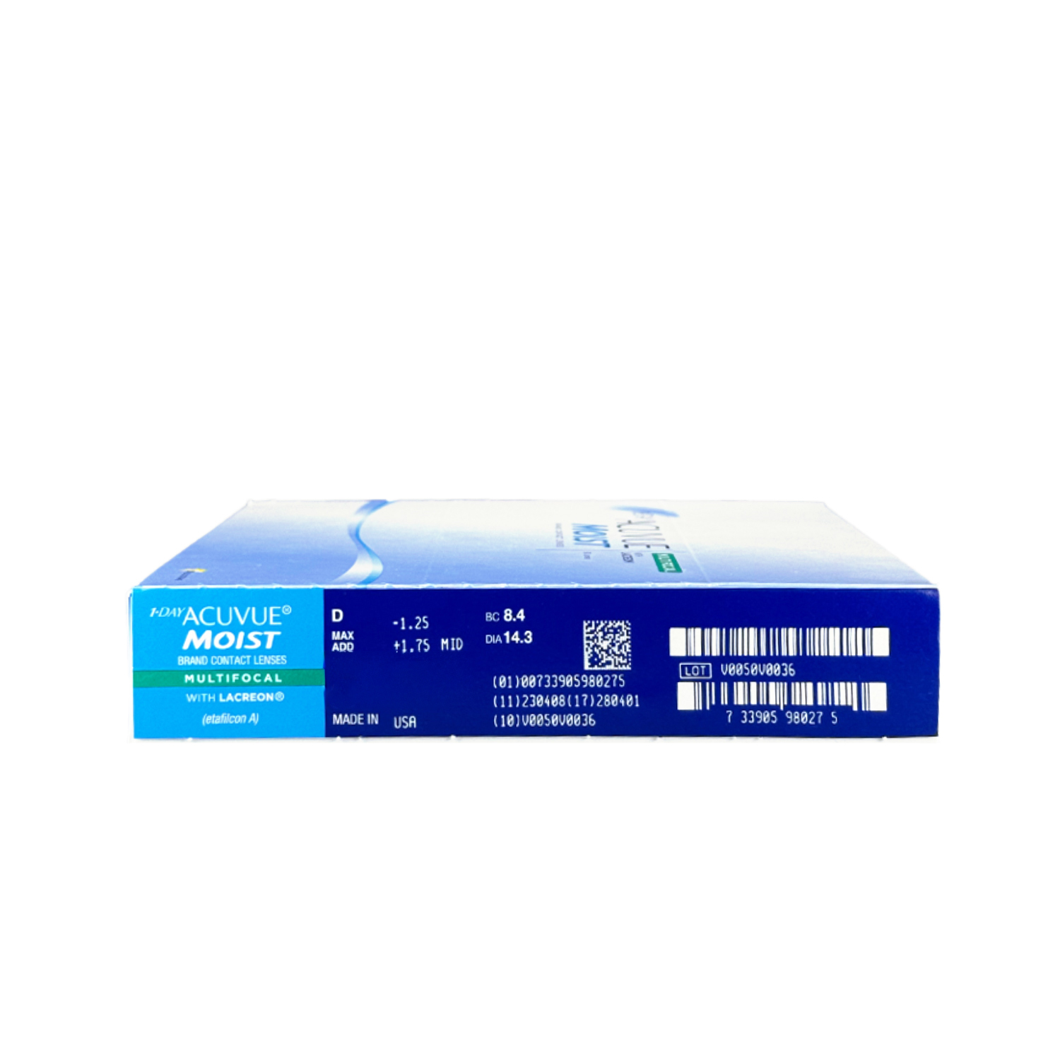 1-Day Acuvue Moist Multifocal (90 lenzen)
