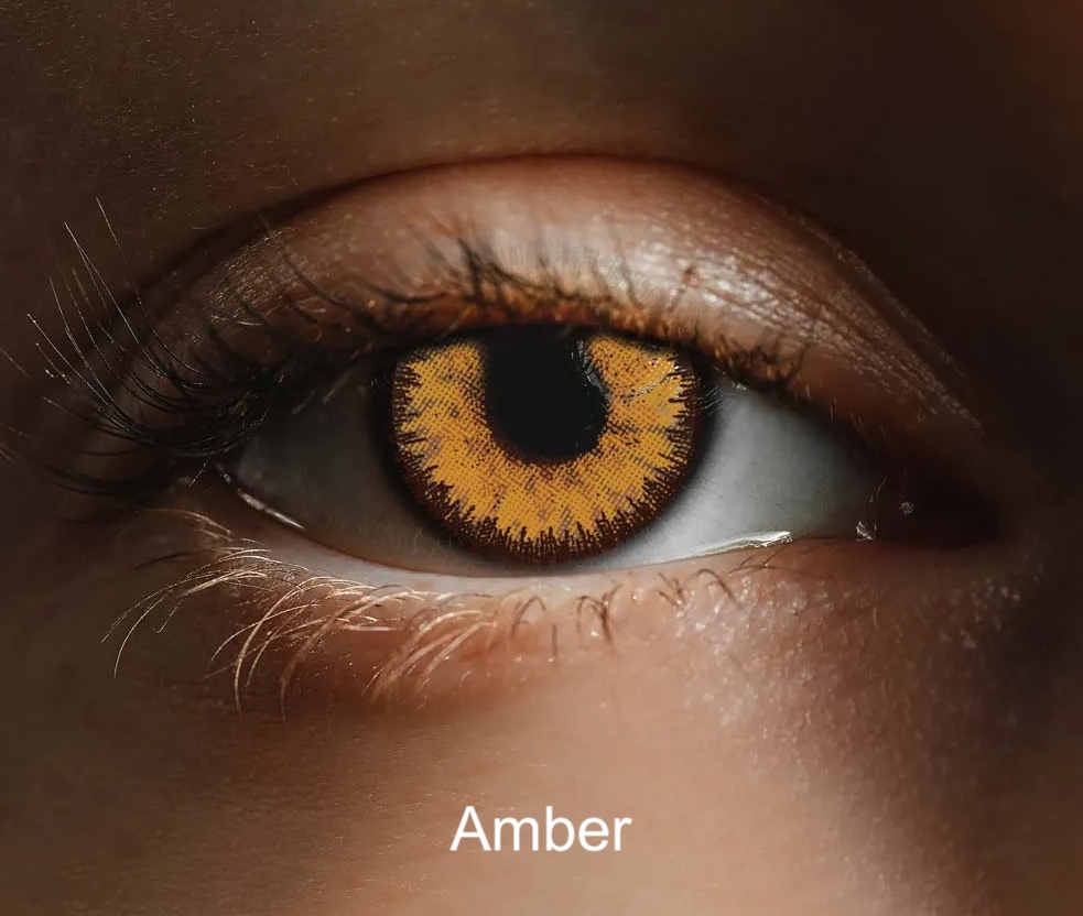 amber color