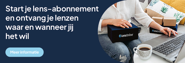 Start je lens-abonnement en ontvang je lenzen waar en wanneer je het wilt